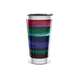 Copo Térmico - Listras Coloridas Aço Inox
