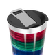 Copo Térmico - Listras Coloridas Aço Inox