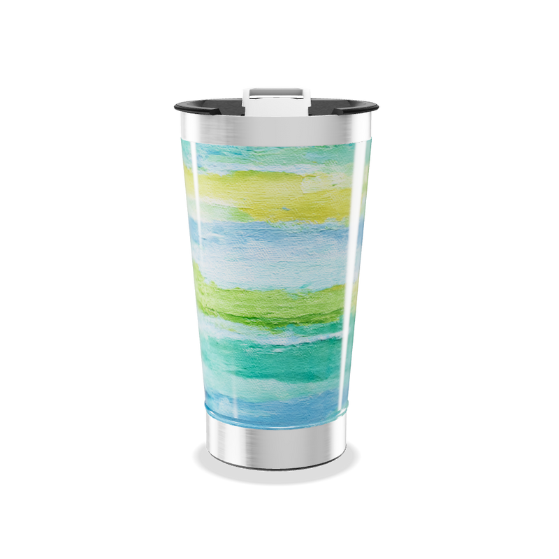 Copo Térmico - Estampa Aquarela Colorida