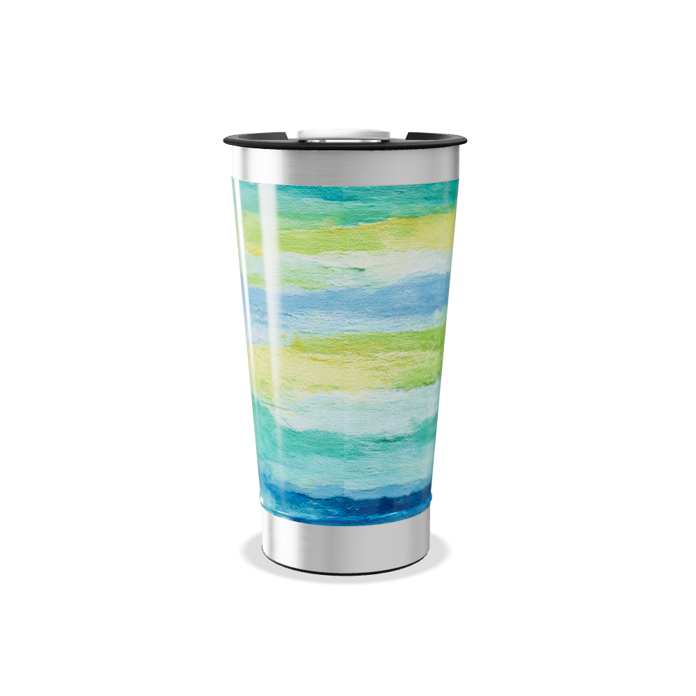 Copo Térmico - Estampa Aquarela Colorida