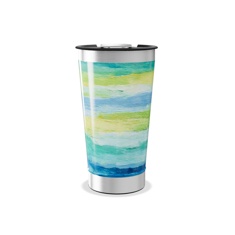 Copo Térmico - Estampa Aquarela Colorida