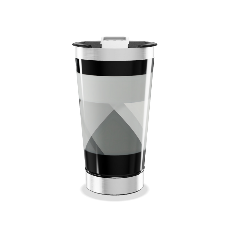 Copo Térmico - Preto Inox com Tampa