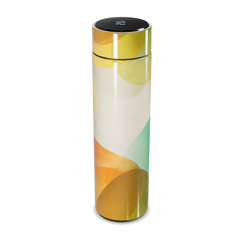 Garrafa Térmica Touch - Colorida com Display Digital