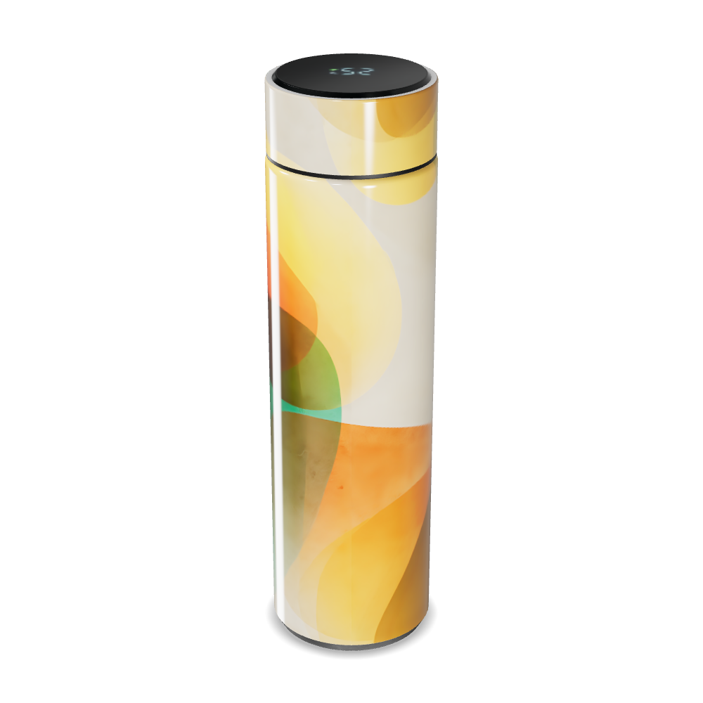 Garrafa Térmica Touch - Colorida com Display Digital