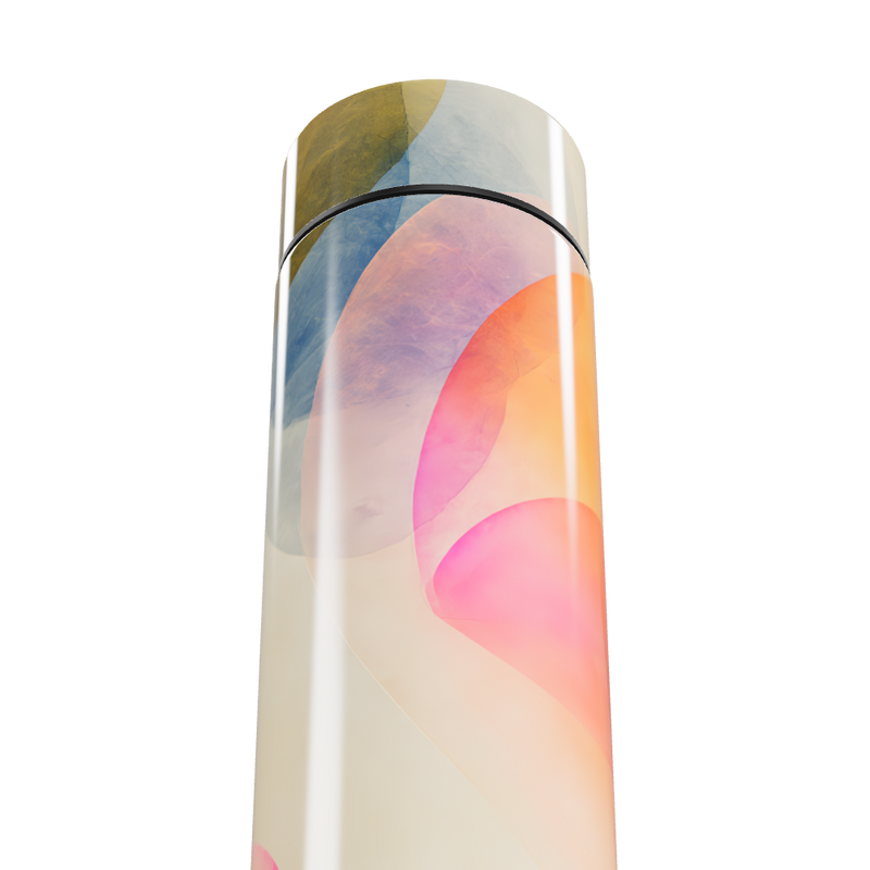 Garrafa Térmica Touch - Abstrata Multicolorida