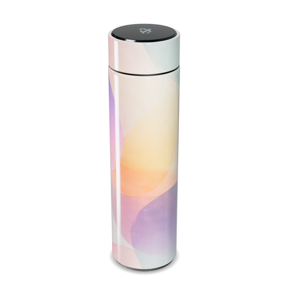 Garrafa Térmica Touch - Degradê Colorido Digital