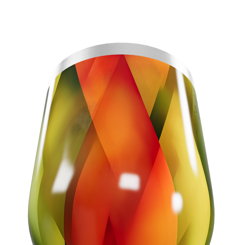 Copo Térmico Slim - Vidro Colorido