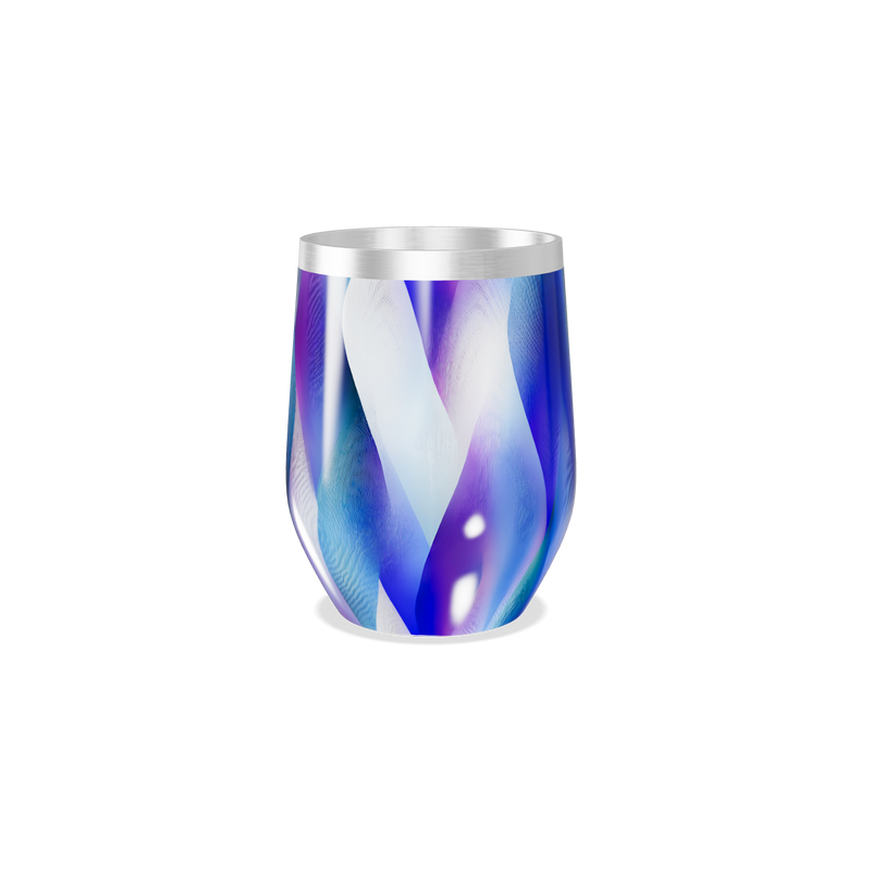 Copo Térmico Slim - Azul e Roxo Metalizado