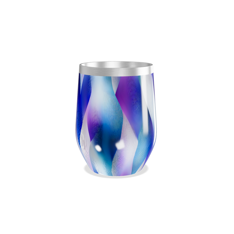 Copo Térmico Slim - Azul e Roxo Metalizado