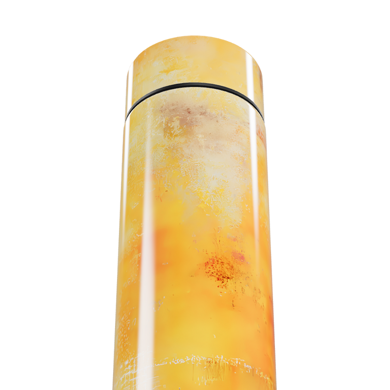 Garrafa Térmica Touch - Amarela com Display Digital