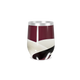 Copo Térmico Slim - Listras Vinho e Preto