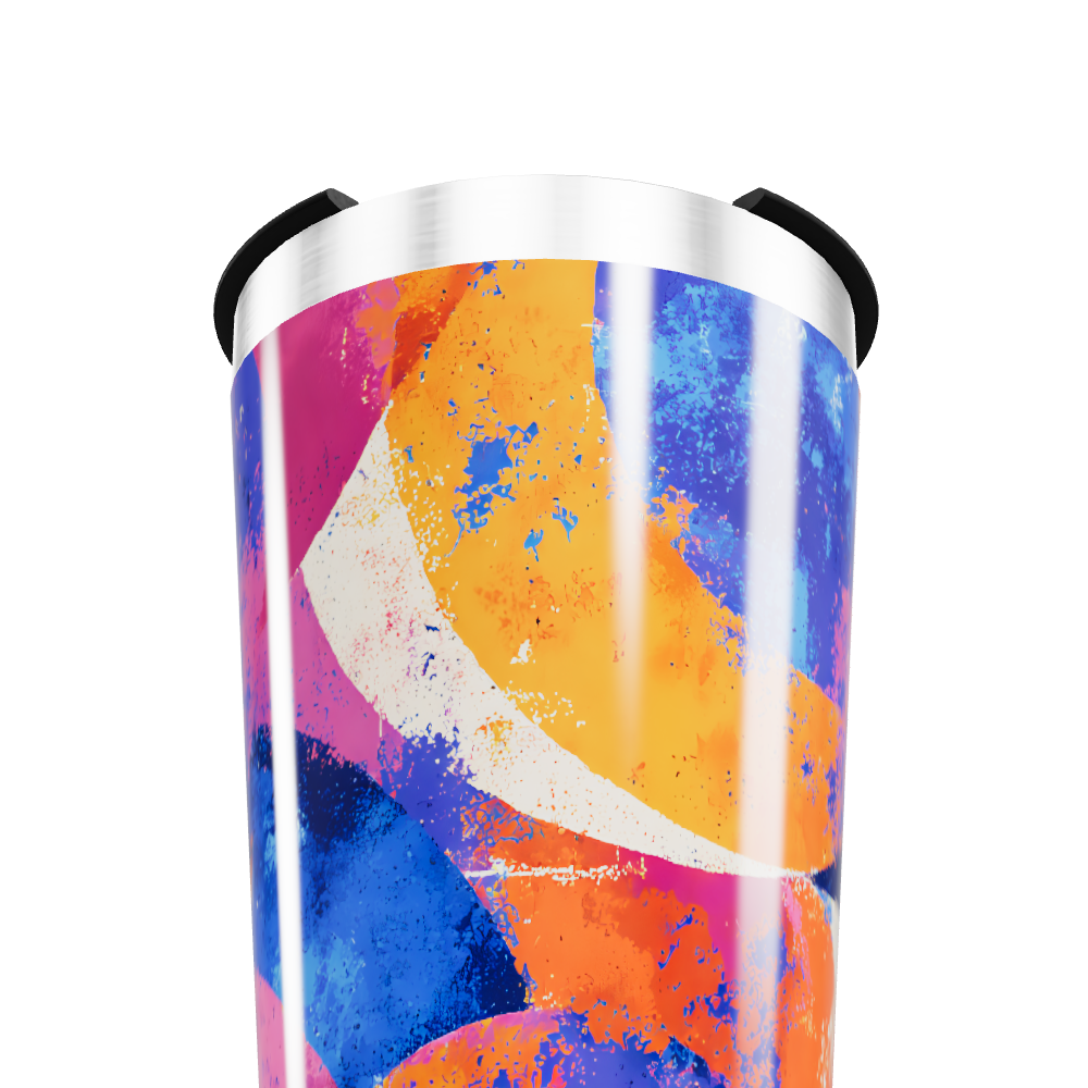 Copo Térmico - Estampa Colorida Aço Inox