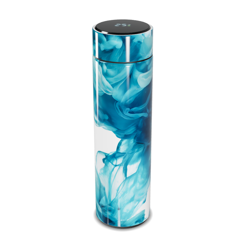 Garrafa Térmica Touch - Azul Estampada Digital