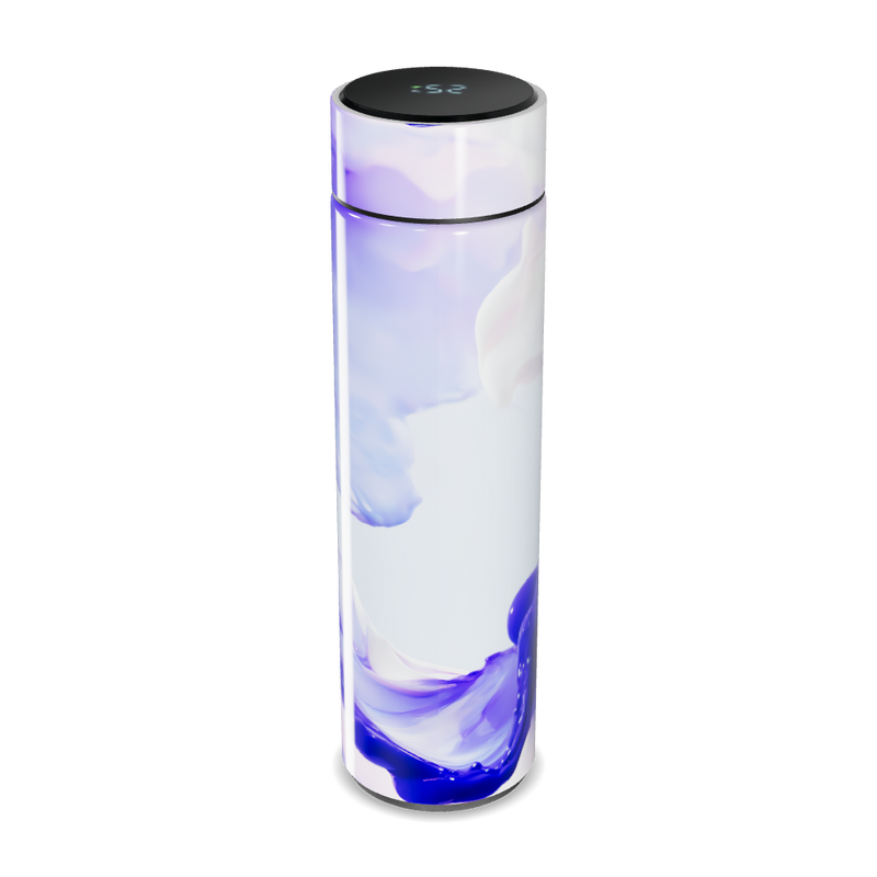 Garrafa Térmica Touch - Estampa Azul Digital