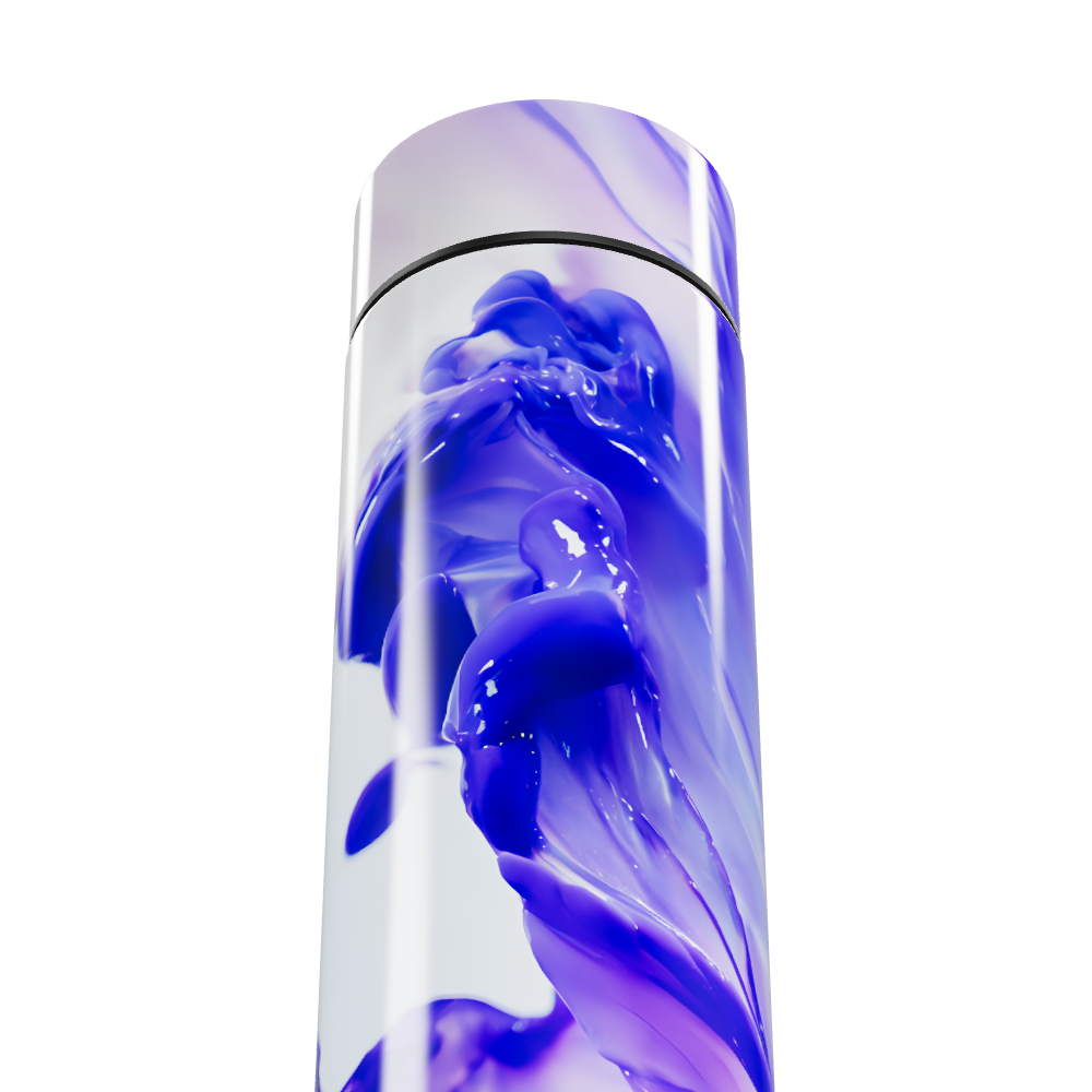 Garrafa Térmica Touch - Estampa Azul Digital