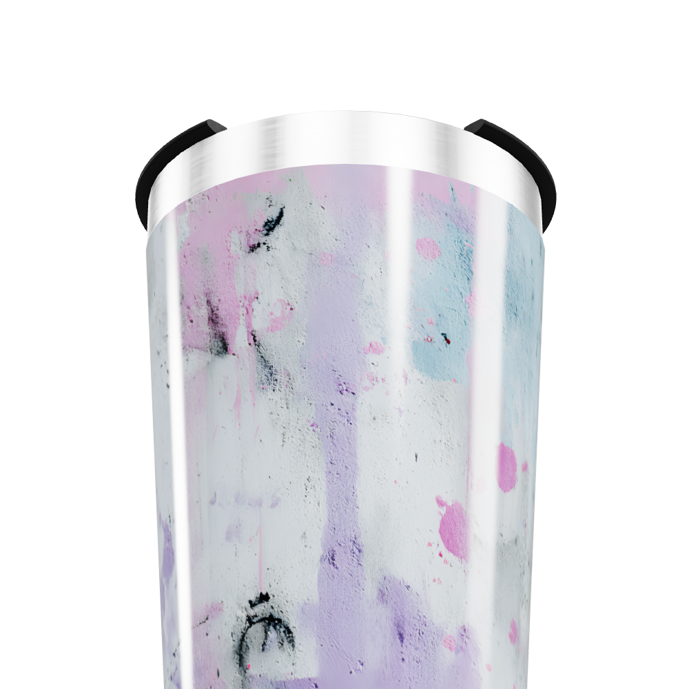 Copo Térmico - Estampa Aquarela Pastel