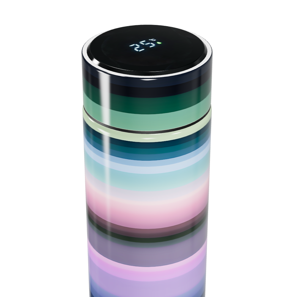 Garrafa Térmica Touch - Listrada Colorida