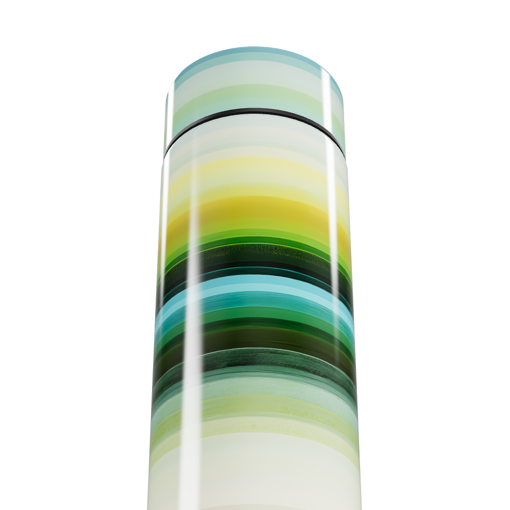 Garrafa Térmica Touch - Listras Coloridas