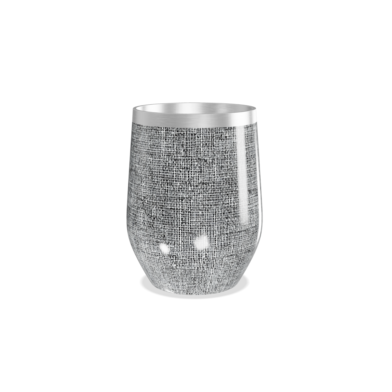 Copo Térmico Slim - Texturizado Aço Inox