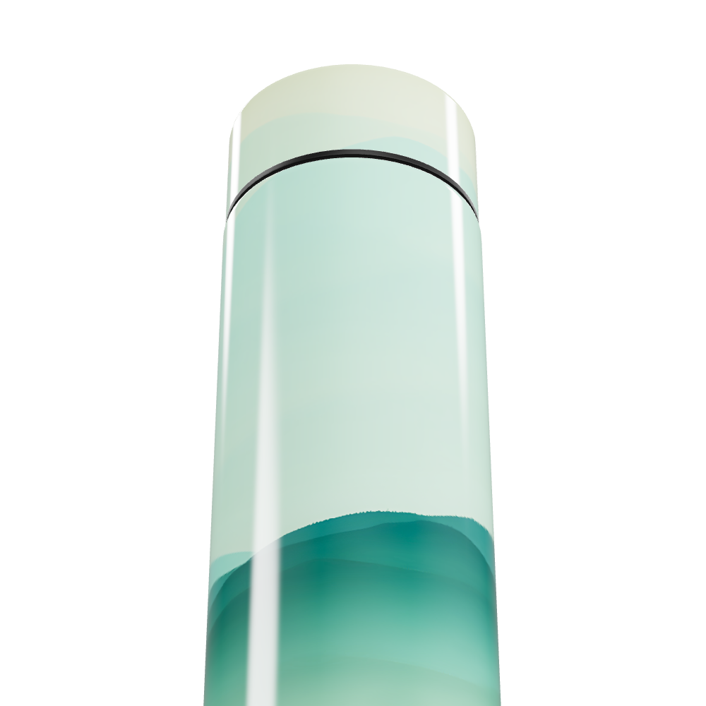 Garrafa Térmica Touch - Verde Água Digital