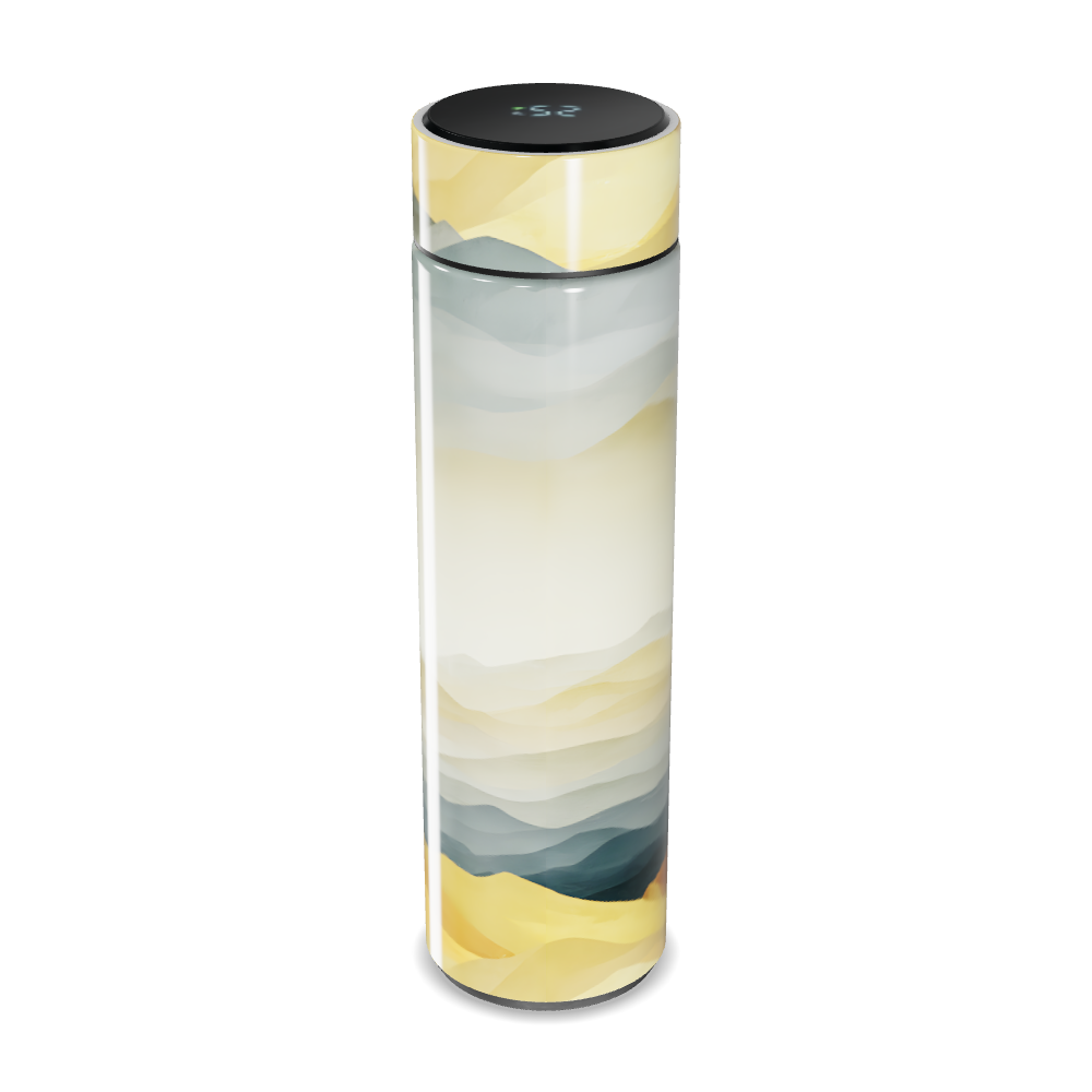 Garrafa Térmica Touch - Estampa Montanhas Coloridas