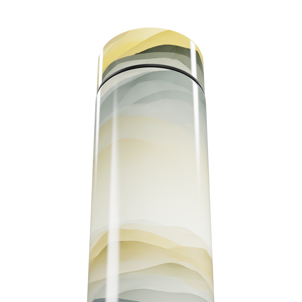 Garrafa Térmica Touch - Estampa Montanhas Coloridas