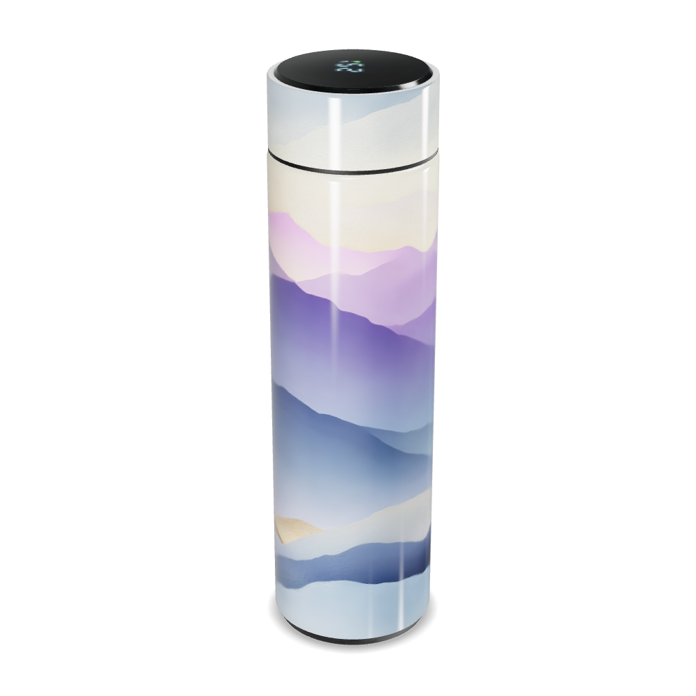 Garrafa Térmica Touch - Azul Degradê