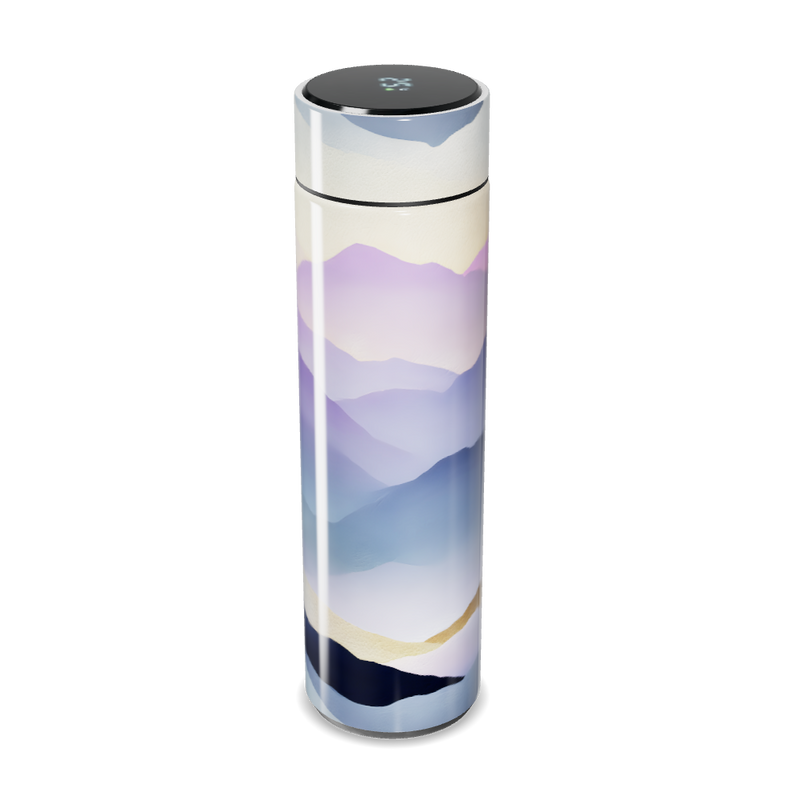 Garrafa Térmica Touch - Azul Degradê