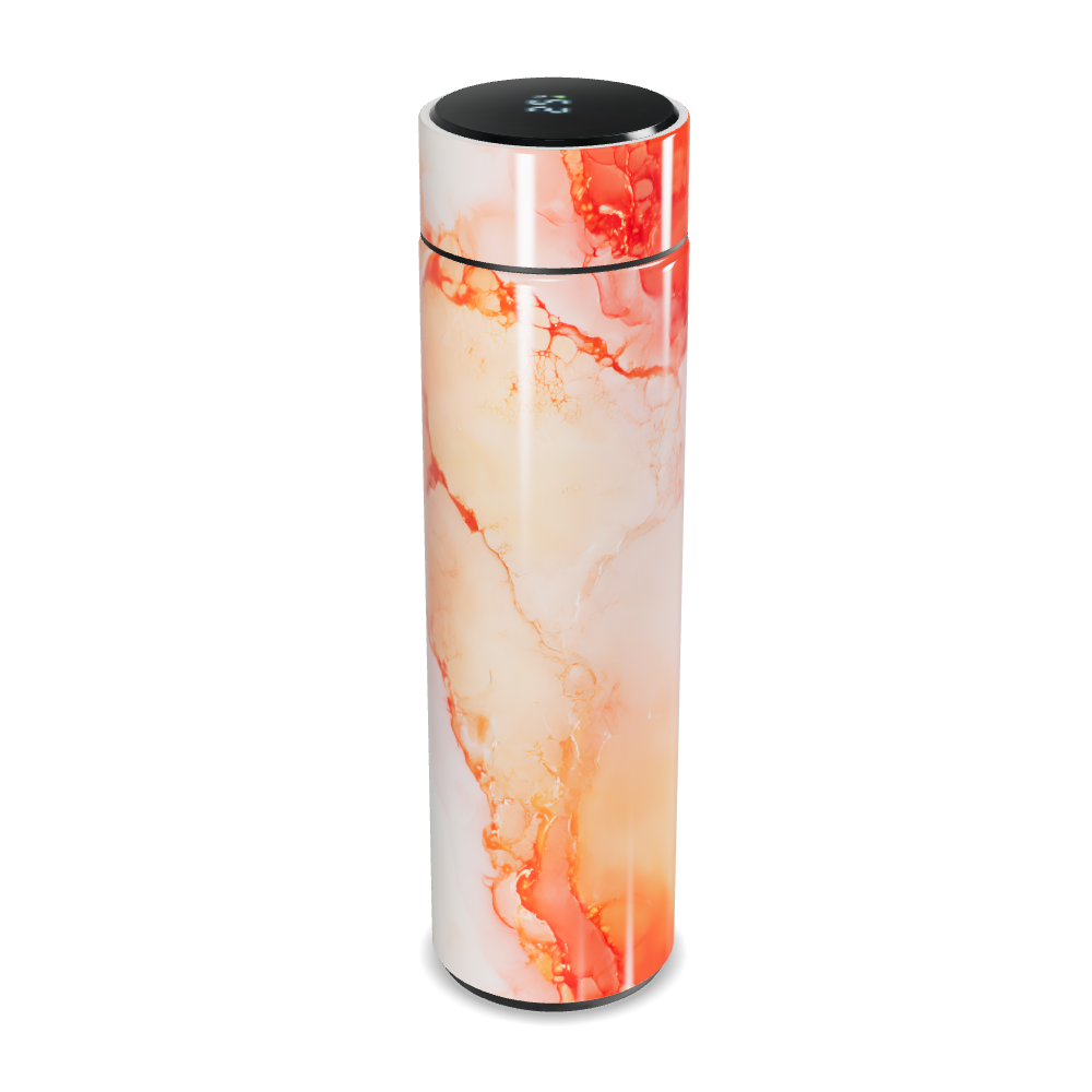 Garrafa Térmica Touch - Estampa Abstrata Colorida