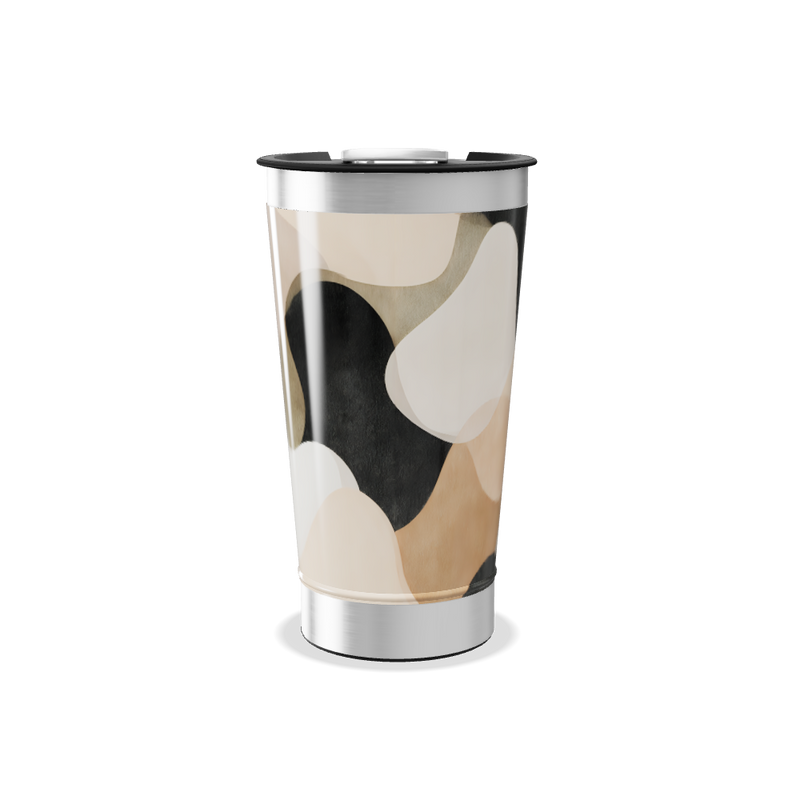 Copo Térmico - Estampa Abstrata Colorida