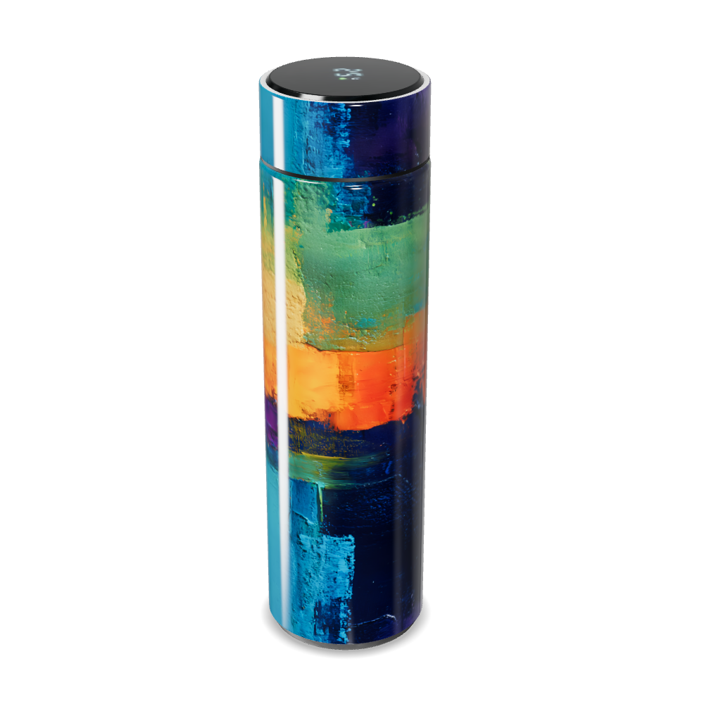 Garrafa Térmica Touch - Colorida Digital Inox