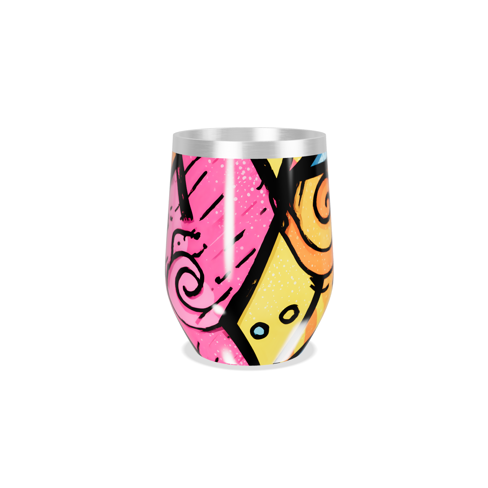 Copo Térmico Slim - Colorido em Aço Inox