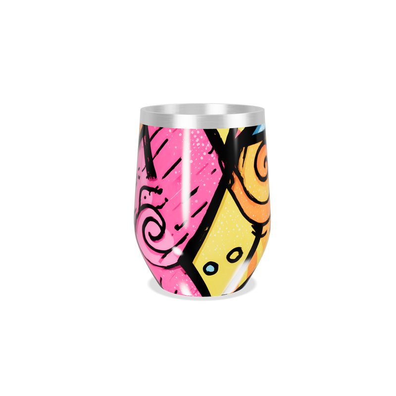 Copo Térmico Slim - Colorido em Aço Inox