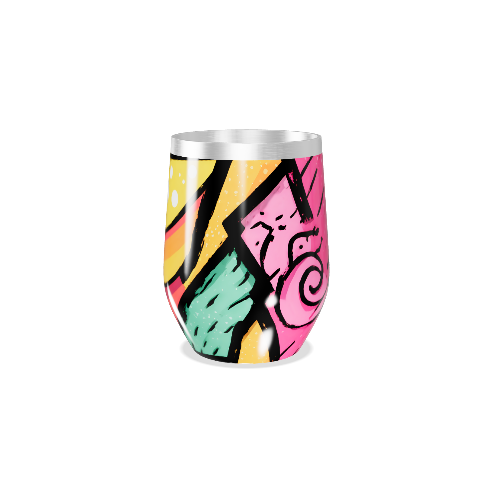 Copo Térmico Slim - Colorido em Aço Inox