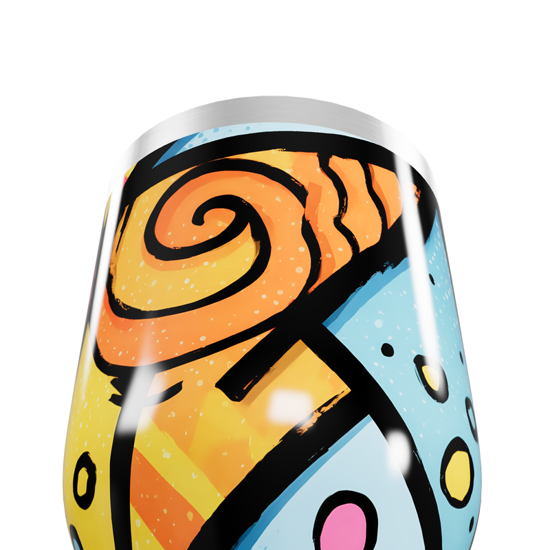 Copo Térmico Slim - Colorido em Aço Inox