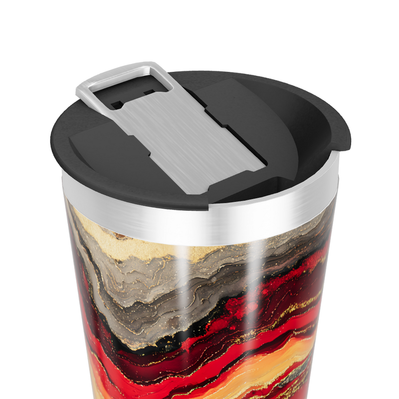 Copo Térmico - Estampa Geométrica Colorida