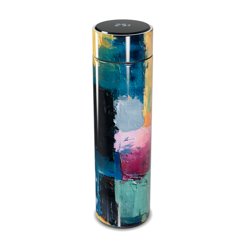 Garrafa Térmica Touch - Design Artístico Colorido
