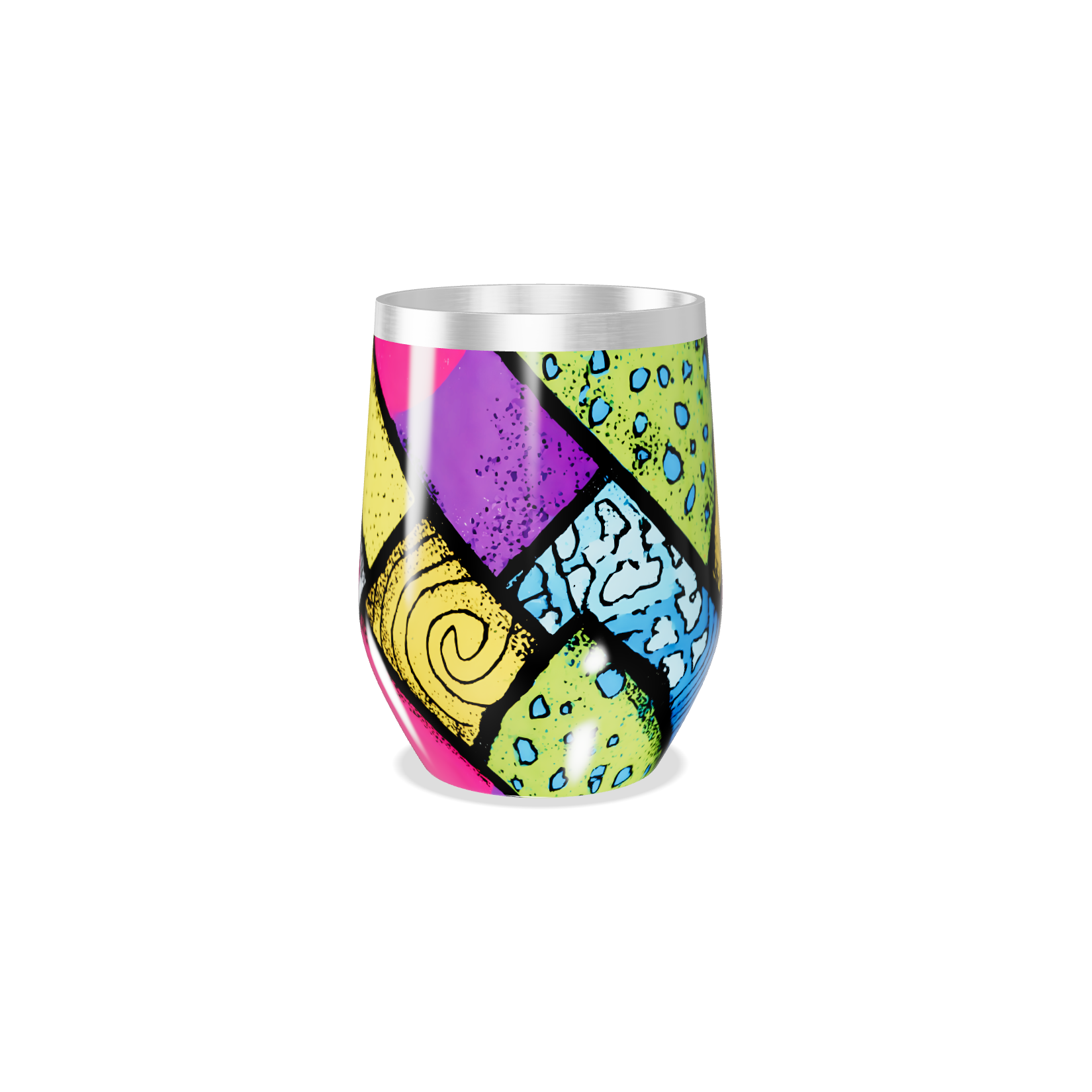 Copo Térmico Slim - Colorido de Aço Inox