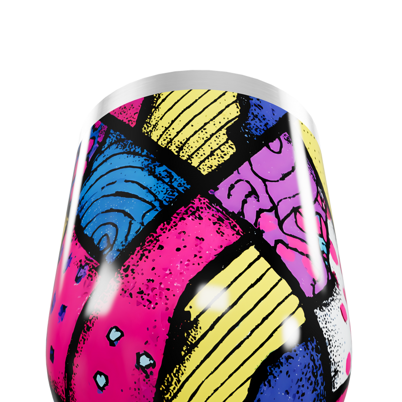 Copo Térmico Slim - Colorido de Aço Inox