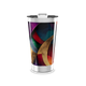 Copo Térmico - Estampa Abstrata Multicolorida
