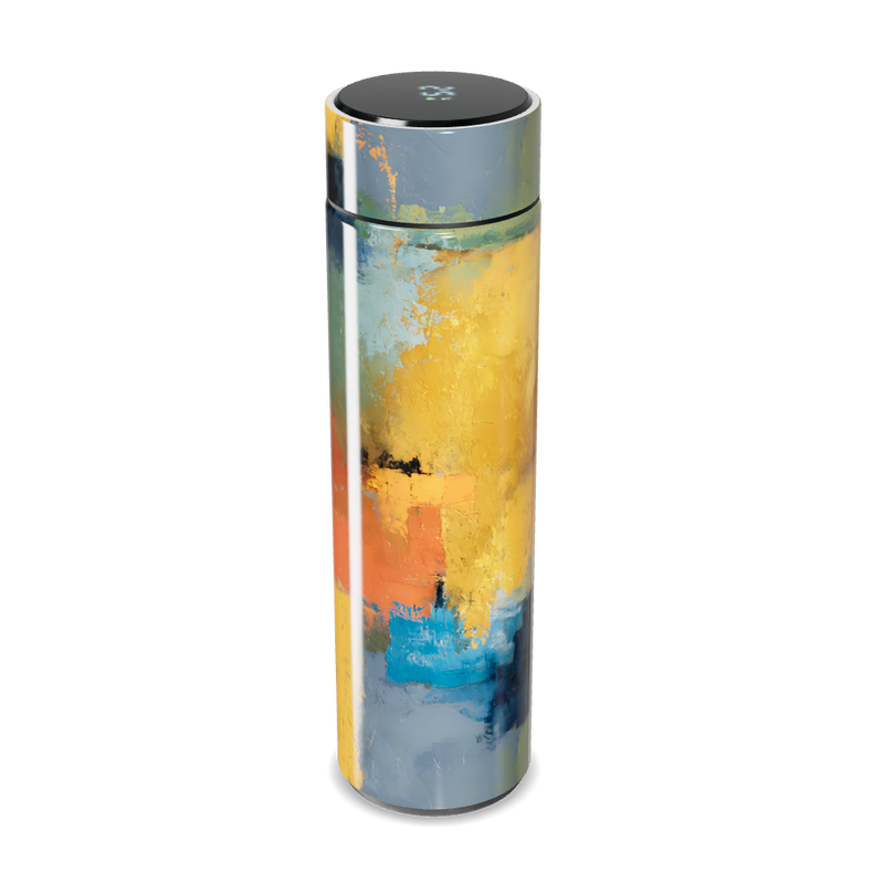 Garrafa Térmica Touch - Colorida com Estampa Moderna