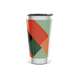 Copo Térmico - Geométrico Colorido Inox