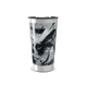 Copo Térmico - Estampa Abstrata Preto e Branco