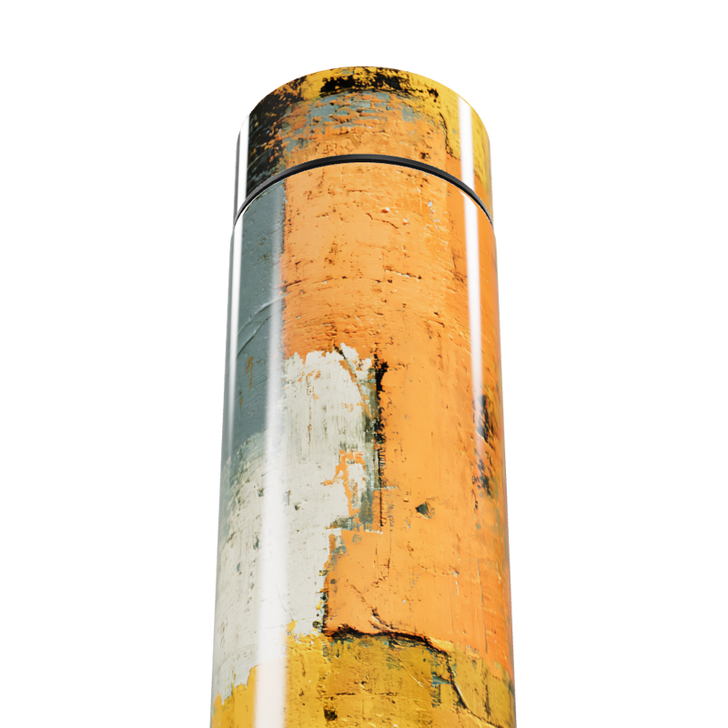 Garrafa Térmica Touch - Abstrata Multicolorida