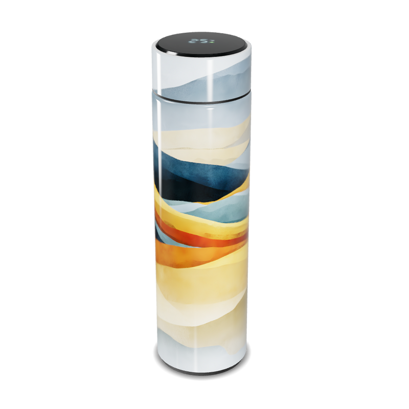 Garrafa Térmica Touch - Estampa Colorida