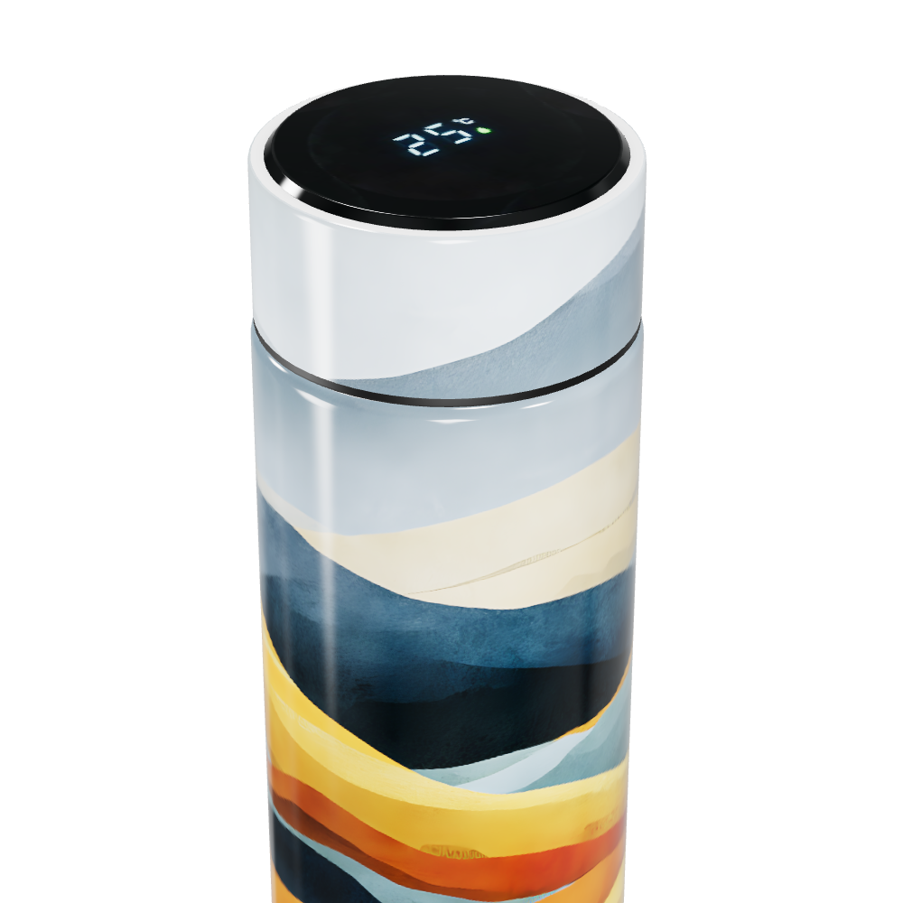 Garrafa Térmica Touch - Estampa Colorida