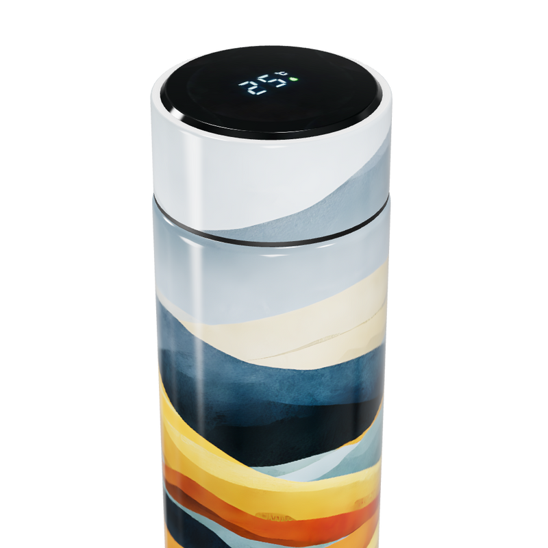 Garrafa Térmica Touch - Estampa Colorida