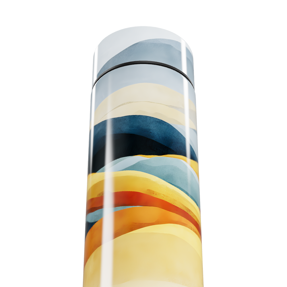 Garrafa Térmica Touch - Estampa Colorida