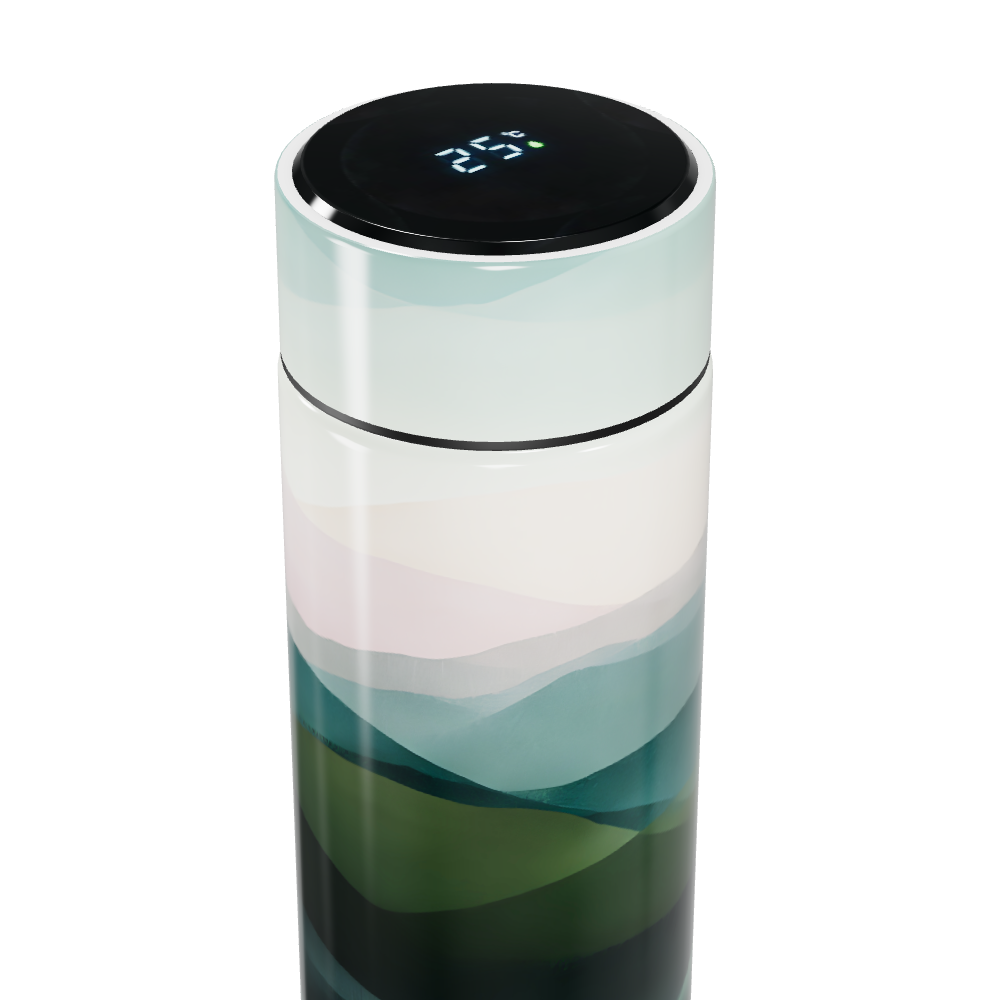 Garrafa Térmica Touch - Paisagem Colorida