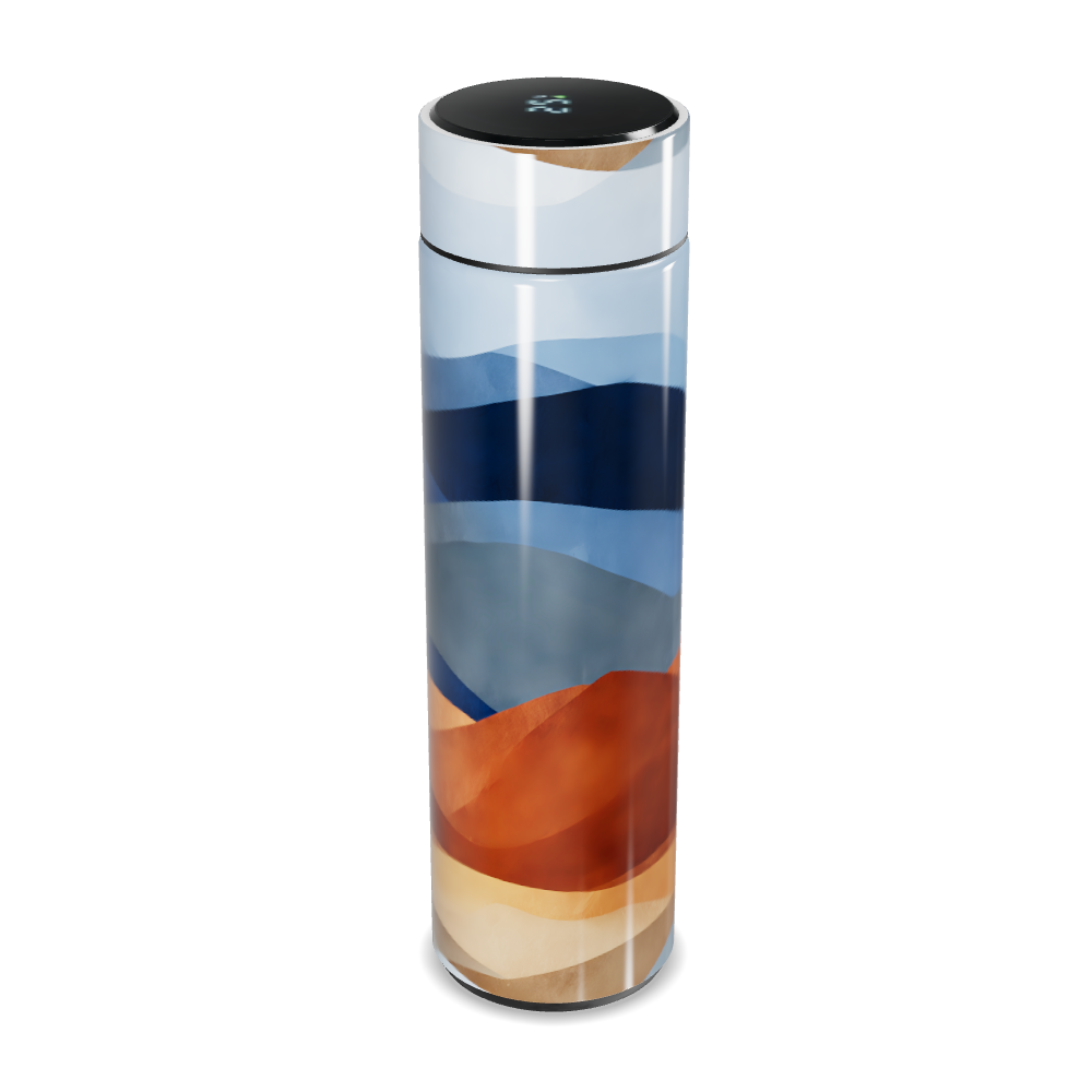 Garrafa Térmica Touch - Design Colorido Inox